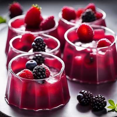 Berry Gelatin Mold
