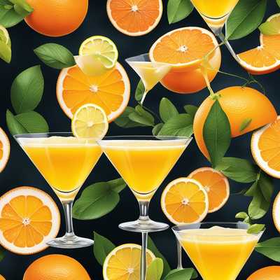 Citrus Champagne Martini