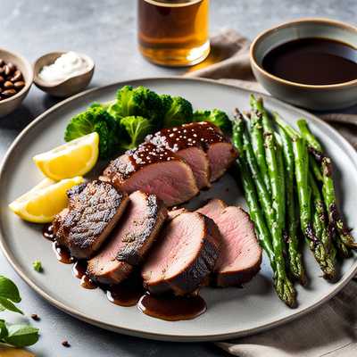 Coffee-Rubbed Pork Tenderloin With Espresso-Honey Glaze