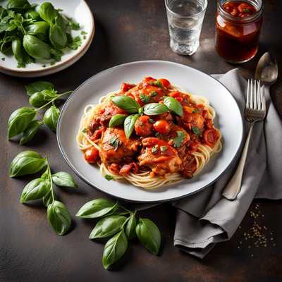 Easy Chicken Cacciatore
