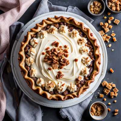 Frosty Toffee Bits Pie