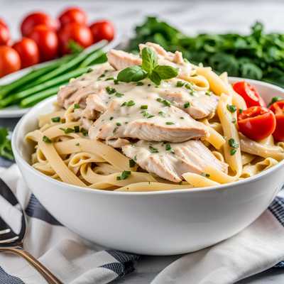 Instant Pot Chicken Alfredo