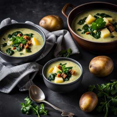 Spinach Potato Soup
