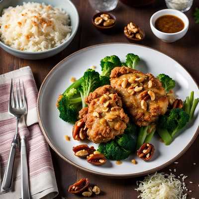Stir-Fried Walnut Chicken