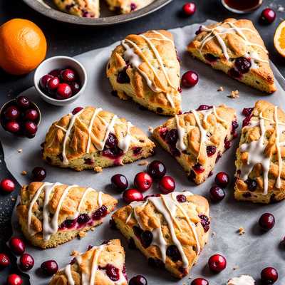 Cranberry Orange Scones