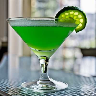 Cucumber Mint Martini