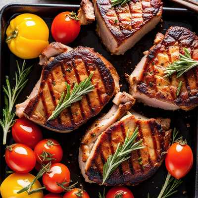 Perfect Simple Roasted Pork Chops