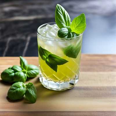 Basil Smash Cocktail