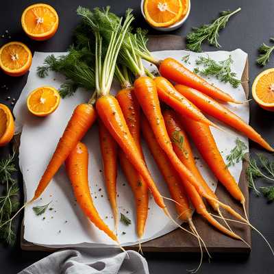 Glazed Orange Carrots