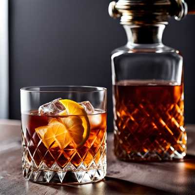 Old Fashioned Bourbon Cocktail
