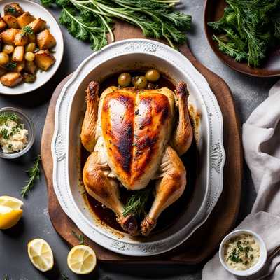 Savory Roasted Chicken