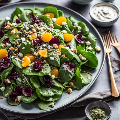 Spinach Salad With Poppy Seed Dressing