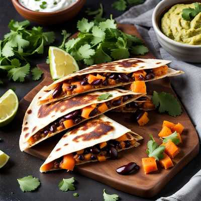 Black Bean And Sweet Potato Quesadillas