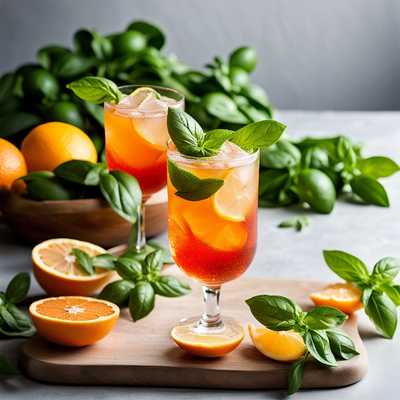 Citrus-Basil Spritz