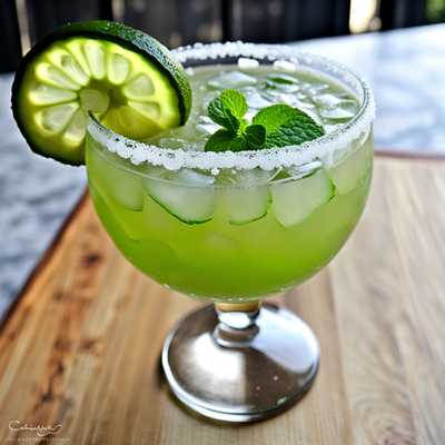 Cucumber Mint Margarita