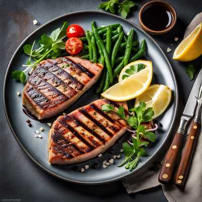 Grilled Tuna Fish Steaks
