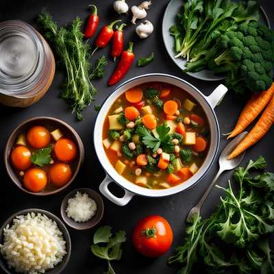 Homemade Vegetable Soup Recipe