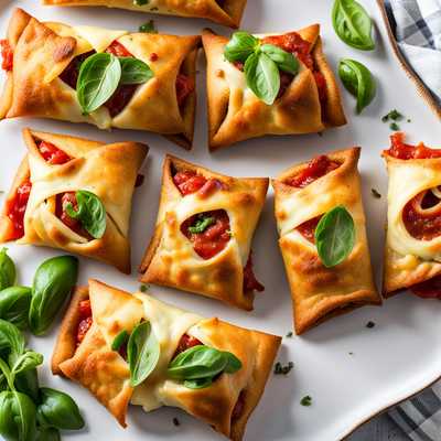 Tortilla Pizza Rolls