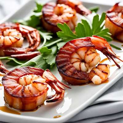 Bacon Wrapped Shrimp