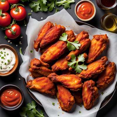 Breaded Buffalo Wings