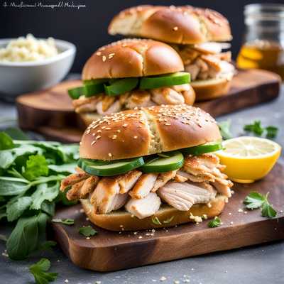 Chicken Honey Sandwiches