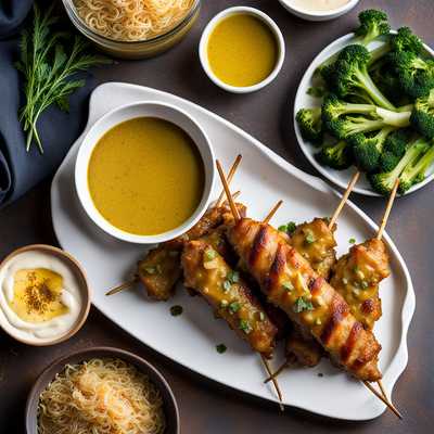Drumsticks With Honey Mustard Sauce
