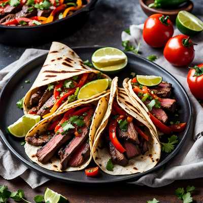 Grilled Steak Fajitas