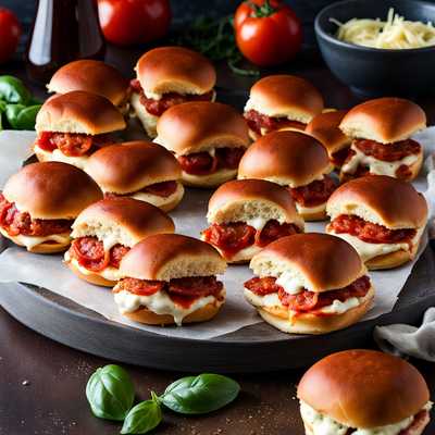Pepperoni Pizza Sliders
