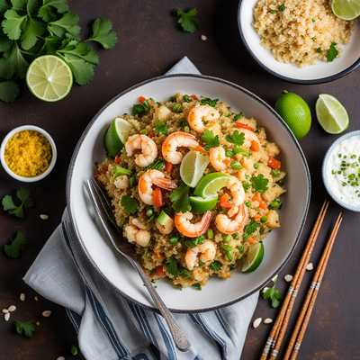 Shrimp Fried Cauliflower Rice