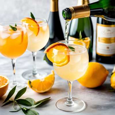 Sparkling Honey Citrus Spritz