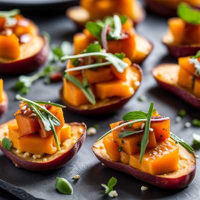 Sweet Potato Canapés