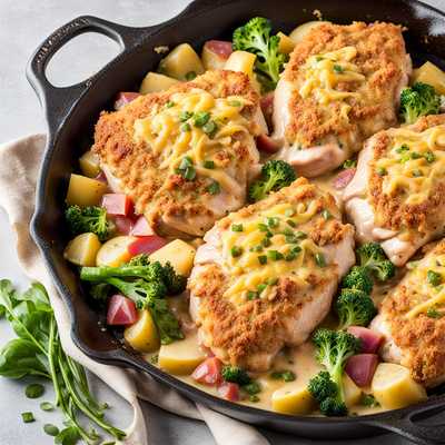 Chicken Cordon Bleu Skillet