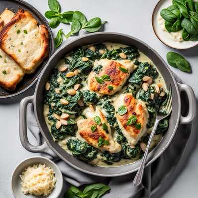 Creamy Spinach Chicken