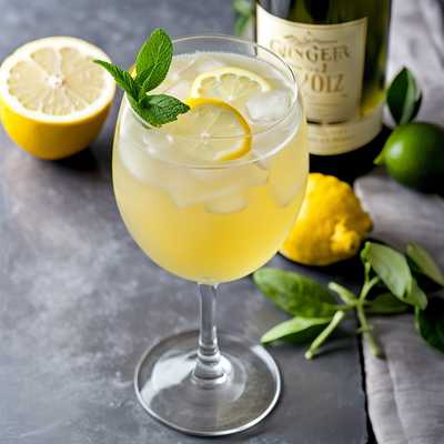 Ginger Lemon Fizz