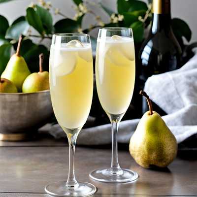 Pear Bubbly Fizz