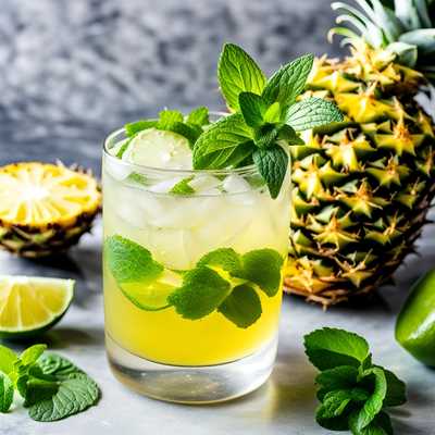 Pineapple Mint Mojito