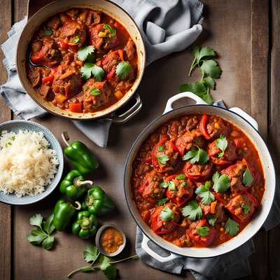 Slow-cooked Stuffed Pepper Stew