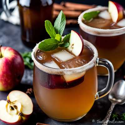 Spiced Apple Cider Mule