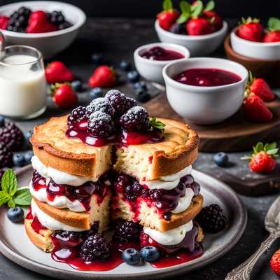 Triple Berry Shortcake