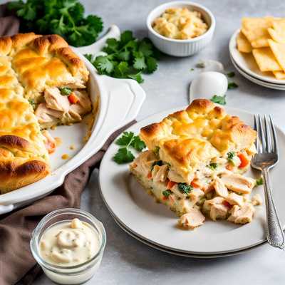 Chicken Biscuit Casserole
