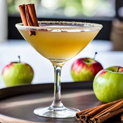 Cinnamon Apple Martini
