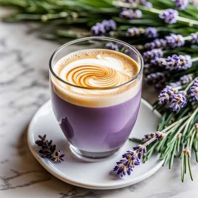Honey Lavender Latte