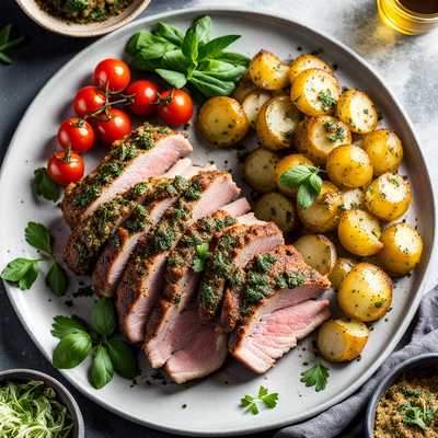 Italian Herb-crusted Pork Loin