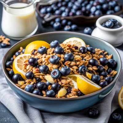 Lemon Blueberry Granola
