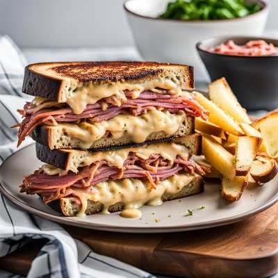 Broiled Reuben Sandwich