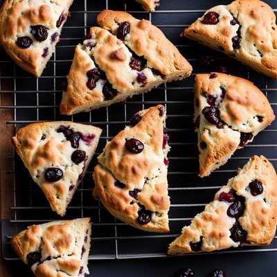Cinnamon Raisin Scones