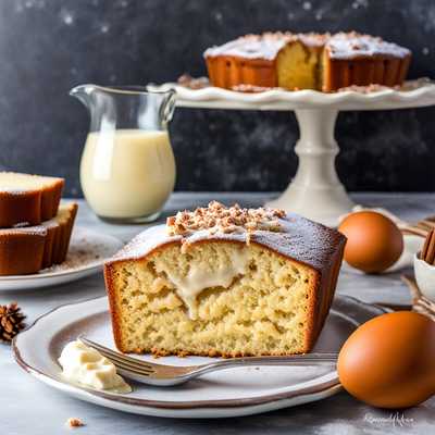 Eggnog Pound Cake