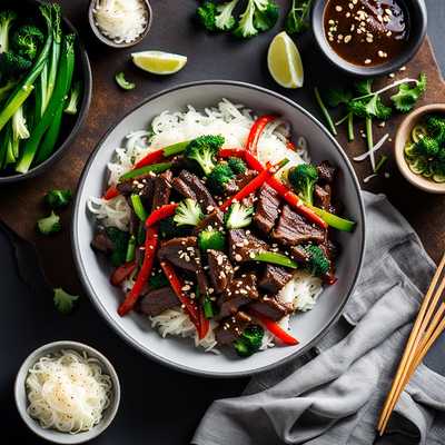 Garlic Ginger Beef Stir-fry