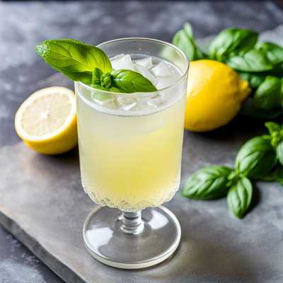 Lemon Basil Fizz