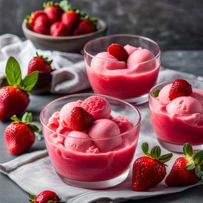 Strawberry Sorbet